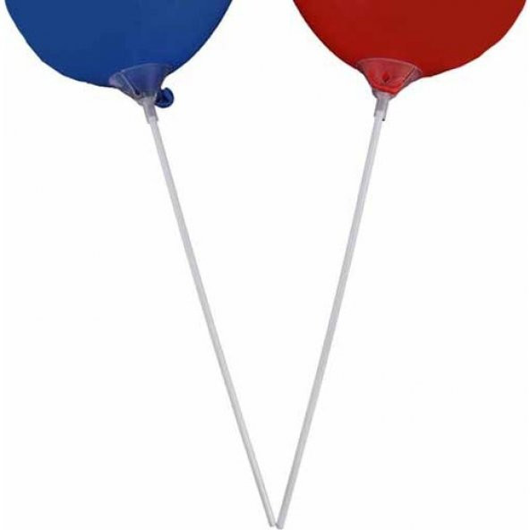 Balon Çubuğu Plastik Ve Hunisi Set 35Cm P100-30 -