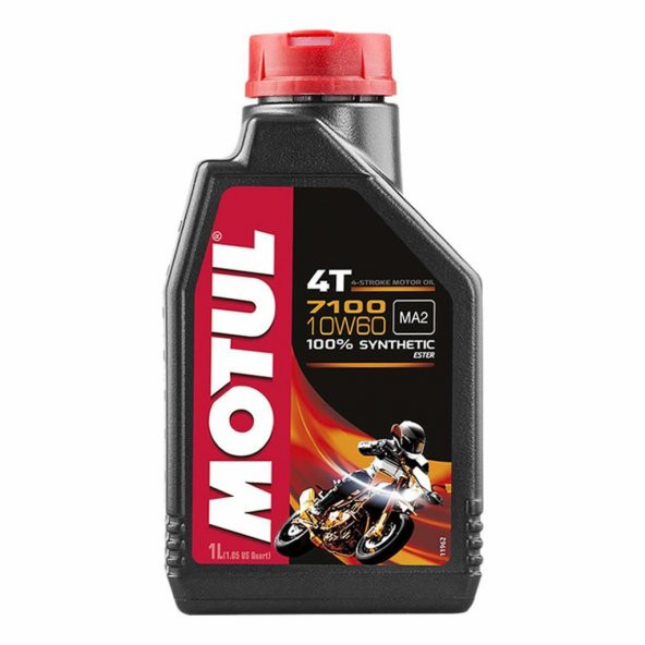 Motul 7100 4T 10W-60 1 Lt Motosiklet Motor Yağı