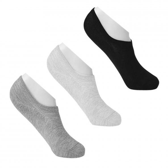 12Li Paket Kadın Babet Çorap - Pamuklu Bayan Çorap
