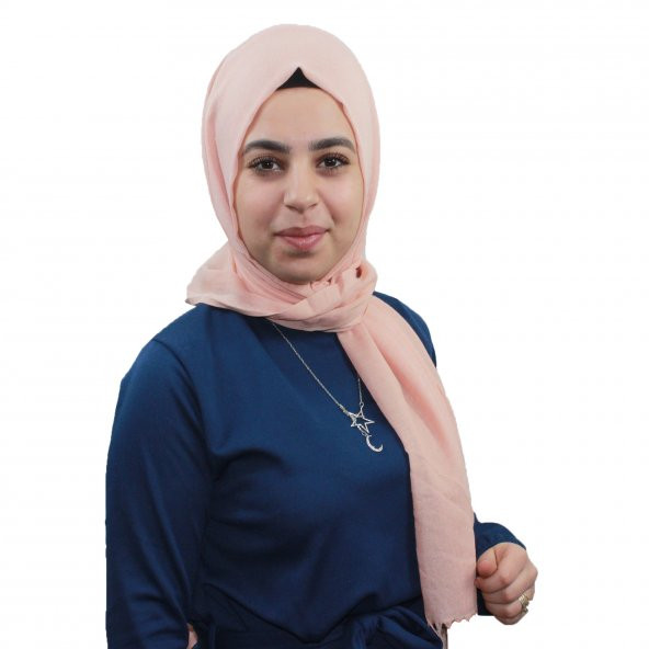 Kadın Saçaklı Şal Pamuklu - Eşarp Şal - 7