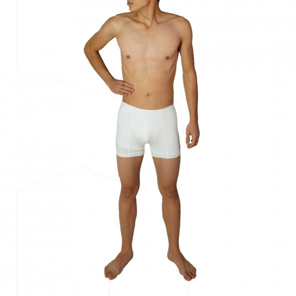 10Lu Paket Tutku Erkek Likralı Boxer Şort - Pamuklu Boxer - 6
