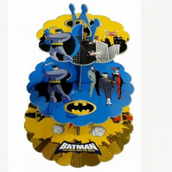 Batman Kek Standı Doğum Günü Betmen Kek Standı
