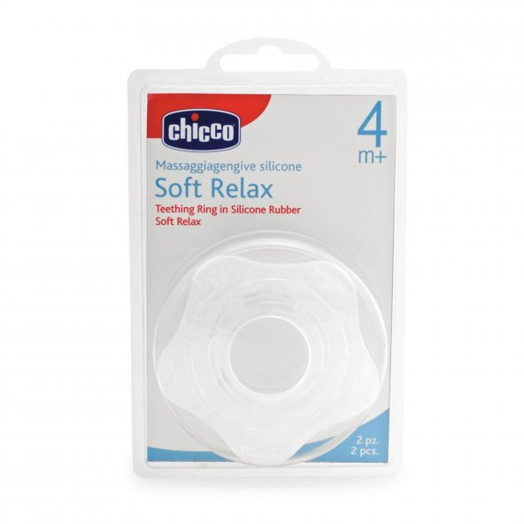 Chicco Soft Relax Diş Kaşıyıcı 4m+ Beyaz