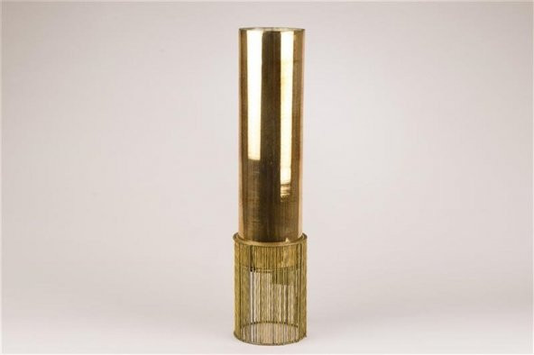 Zincirli Gold Vazo 61 cm
