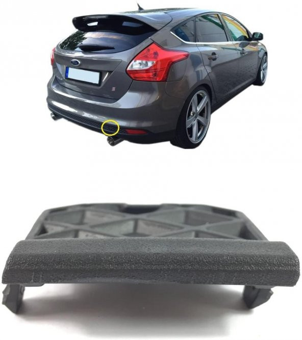 FORD FOCUS Arka Tampon Çeki Kapak Hatchback ( 2012 - 2015) - 2