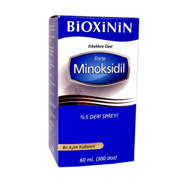 Bioxinin Forte %5 Deri Spreyi 60 ml SKT:11/2022