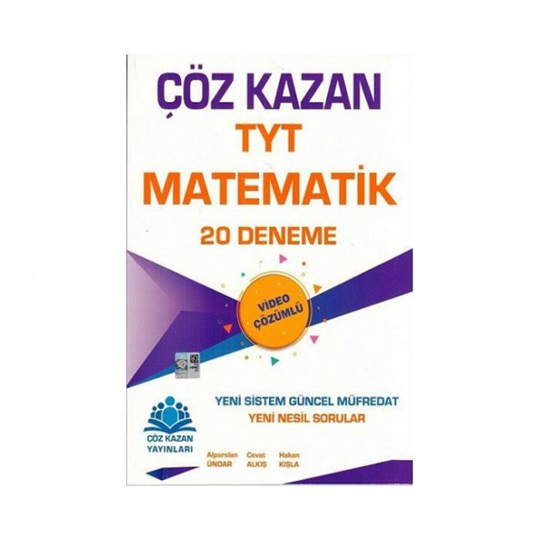 Çöz Kazan Yayınları TYT Matematik 20 Deneme