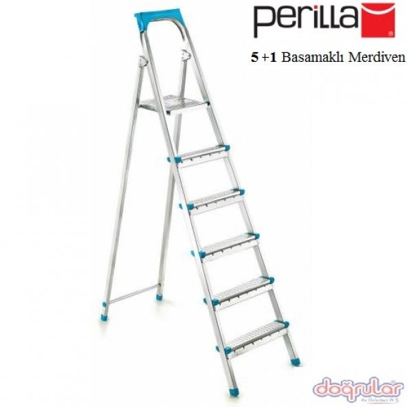 Merdiven Doğrular Perilla 5+1 Basamaklı Merdiven