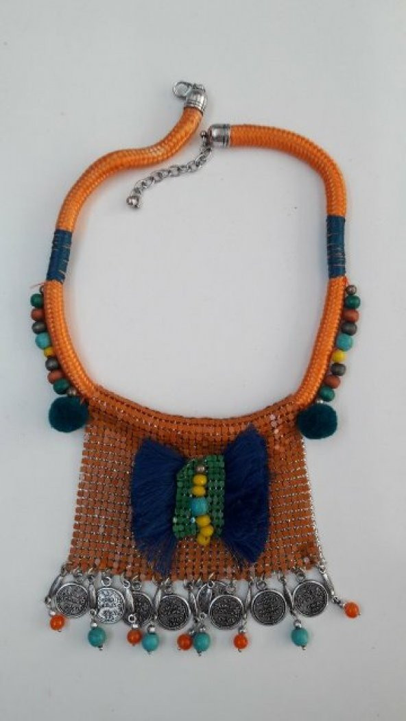 Otantik Özel Tasarım Bayan Kolye - Resim 3