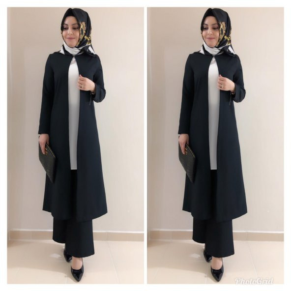 Bayan ceket pantolon ikili takım - 6