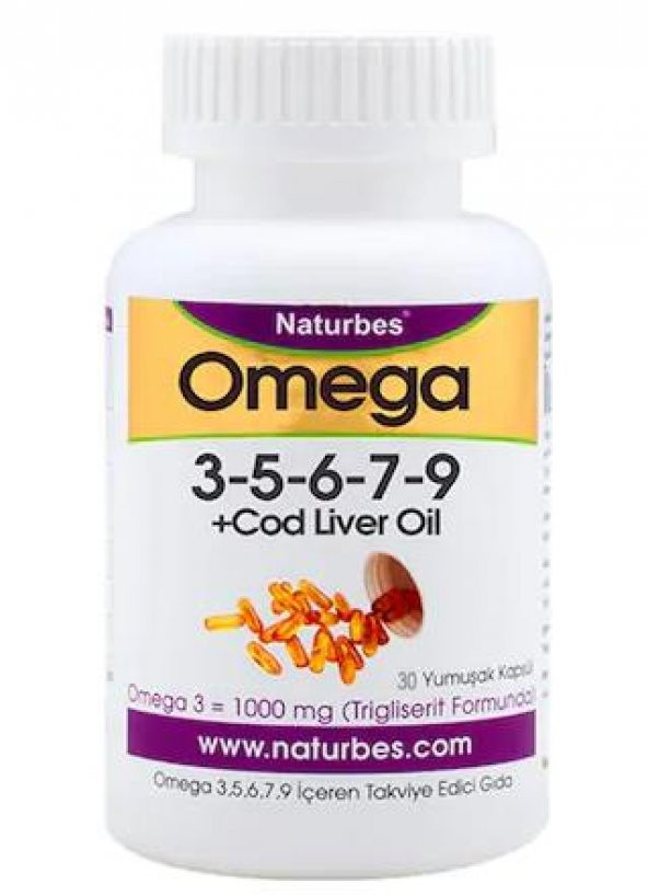 NATURBES Omega 3-5-6-7-8-9 30 Tablet