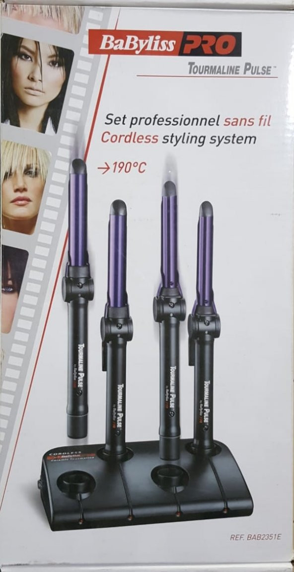 Babyliss 2351 e şarzlı maşa seti