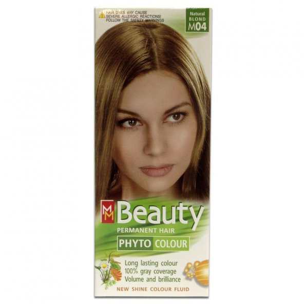 MM Beauty Colour Sense Bitkisel Saç Boyası (M04 - Doğal Sarı(Kumr