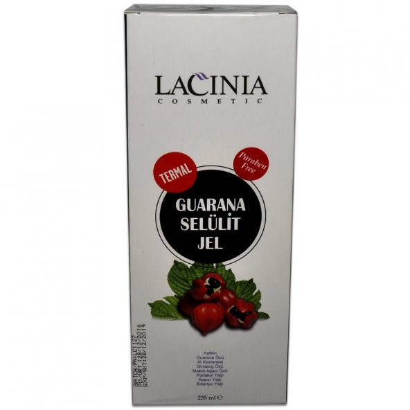 Lacinia Guarana Selülit Jel 250 ml.