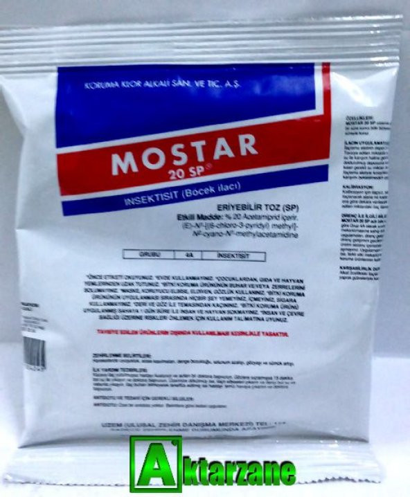 Mostar 20 SP Beyaz Sinek Psillid 100gr - Resim 1