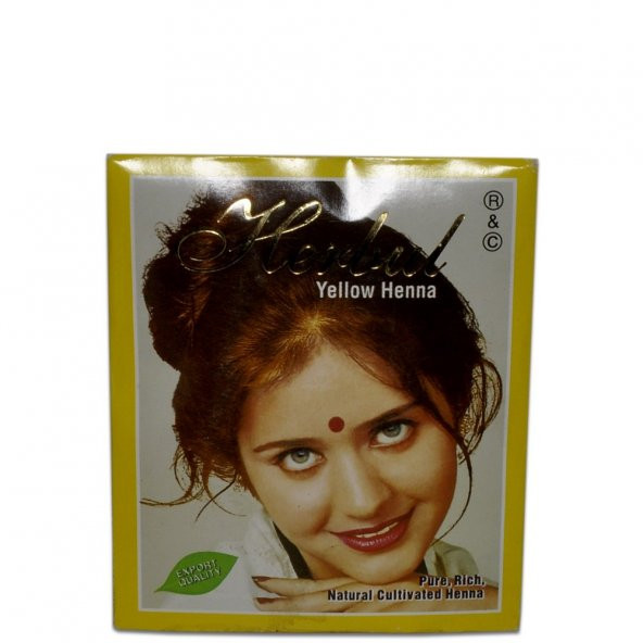 Hint Kınası Sarı Yellow Henna 1 Pkt 10 gr