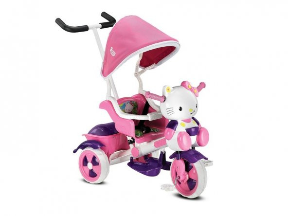 Ümit Baby Hope Kontrollü Hello Kitty Bisiklet Pembe-Mor