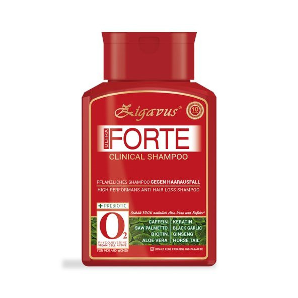 Zigavus Forte Ultra Clinical Yağlı Saçlar İçin Şampuan 300 ML