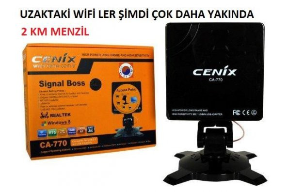 CENİX CA-770 300 MBPS USB WİRELESS ANTEN