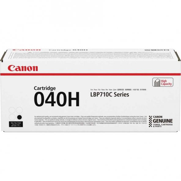 Canon CRG-040H/0461C001 Siyah Orjinal Toner Yüksek Kapasiteli