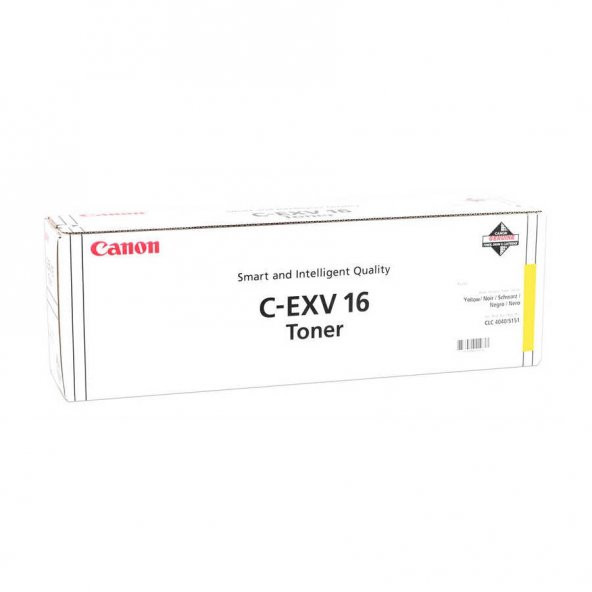 Canon C-EXV-16/1066B002 Sarı Orjinal Fotokopi Toneri