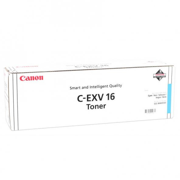 Canon C-EXV-16/1068B002 Mavi Orjinal Fotokopi Toneri