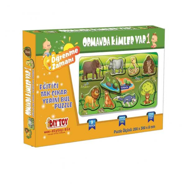 9 PARÇA PUZZLE YAP BOZ ORMANDA KİMLER VAR 1