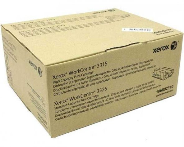 Xerox Workcentre 3315-106R02310 Orjinal Toner Yüksek Kapasiteli