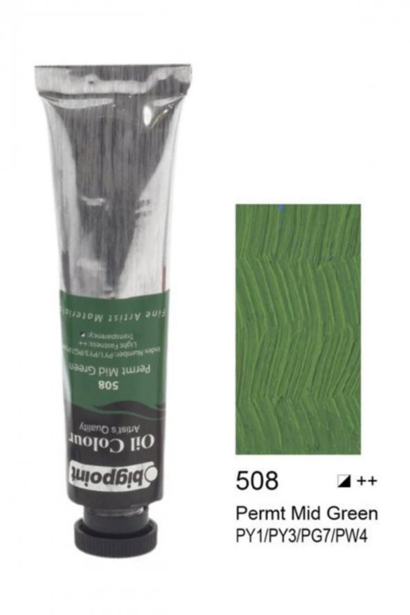 BIGPOINT 45ML PERMT MID GREEN YESIL(508)YAGLI BOYA - 2