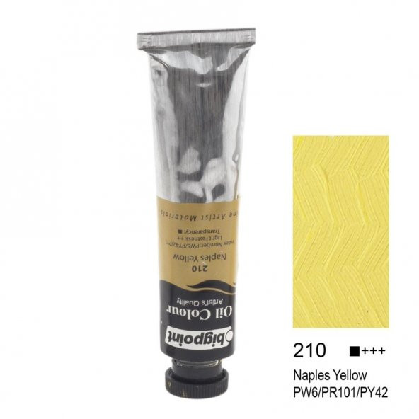 BIGPOINT 45ML NAPLES YELLOW (210) YAGLI BOYA ürün görseli