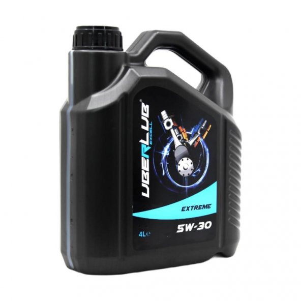 Uberlub Excell Extreme 5W-30 4 Lt Tam Sentetik Motor Yağı - Resim 2
