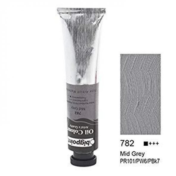 BIGPOINT 45ml MID GREY (782) YAGLI BOYA ürün görseli