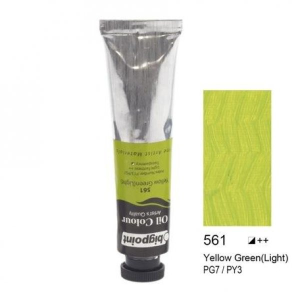 BIGPOINT 200ML. YELLOW GREEN LIGHT(561) YAGLI BOYA ürün görseli