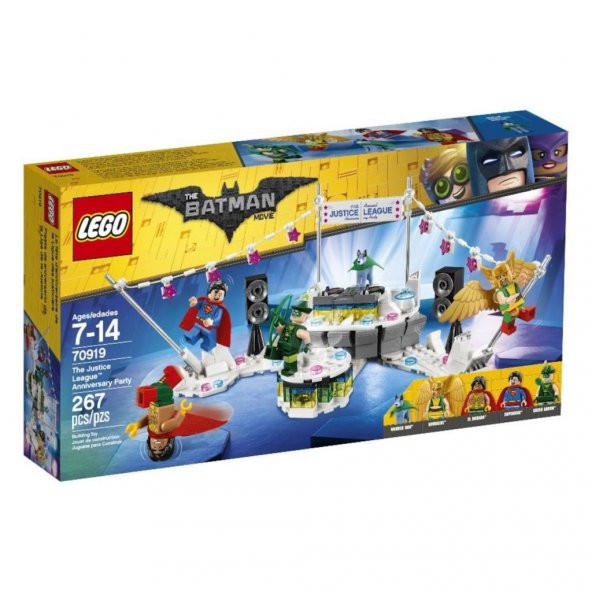 LEGO Batman Movie 70919 The Justice League Anniversary Party