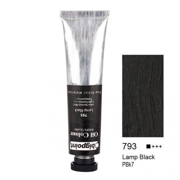 BIGPOINT 200ML LAMP BLACK (793) YAGLI BOYA - 1