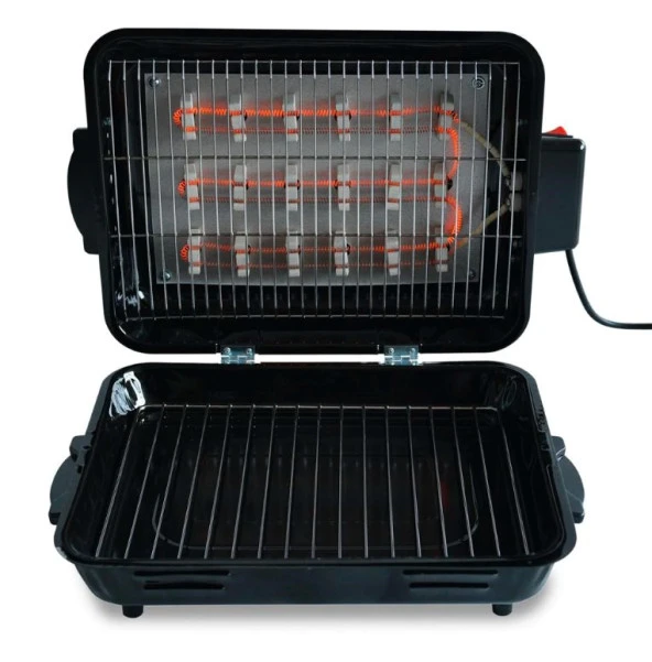 GELİNCİK YMS TEL REZİSTANSLI ELEKTRİKLİ TELLİ IZGARA MANGAL BARBEKÜ BÜYÜK BOY - 3