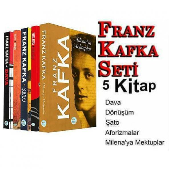 Franz Kafka Seti 5 Kitap