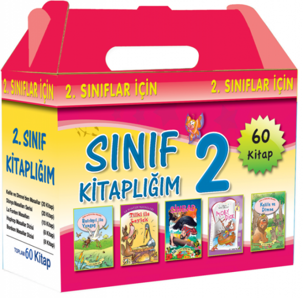 2.Sınıf Kitaplığım Hikaye Seti 60 Kitap