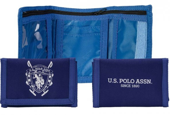 U.S. Polo Assn. PLCUZ7702 Mavi Bez Cüzdan