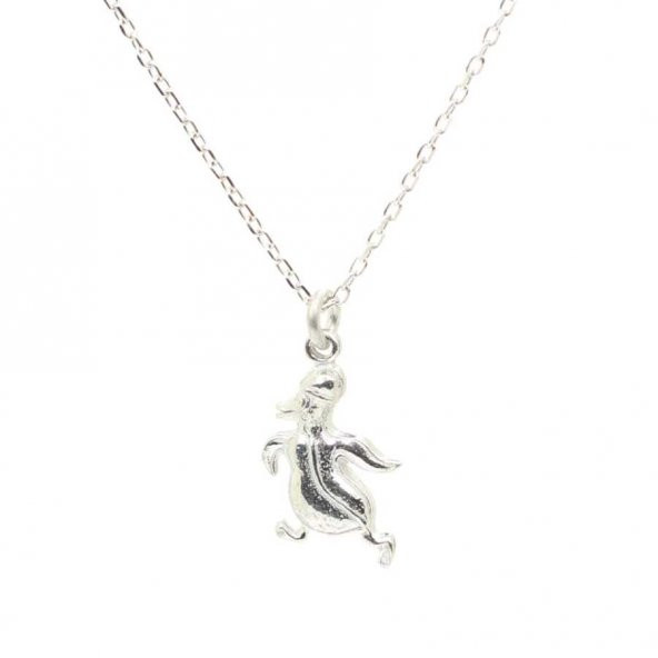 925 Ayar Gümüş Dnald Duck Charm Kolye