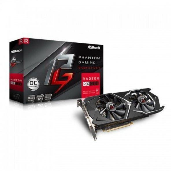 ASRock PHANTOM Gaming X Radeon RX580 8GB OC+ 256-Bit GDDR5 PCI-Ex