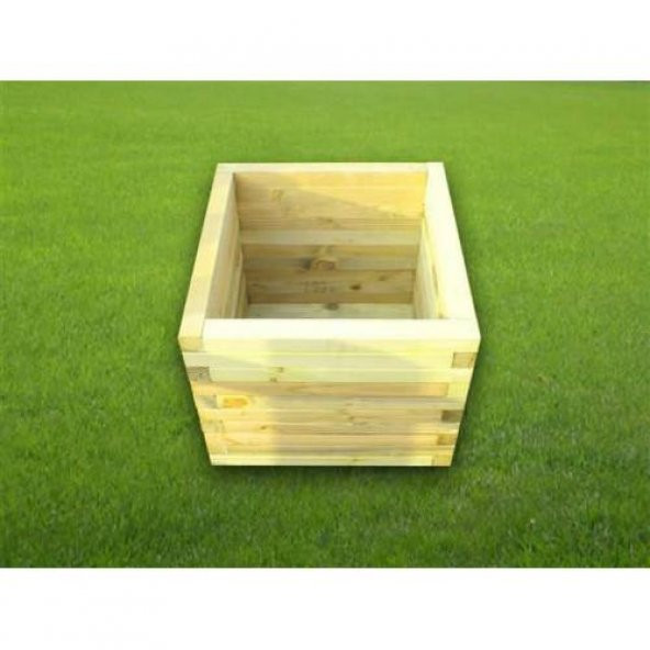 Ahşap Saksı 40x40x40cm