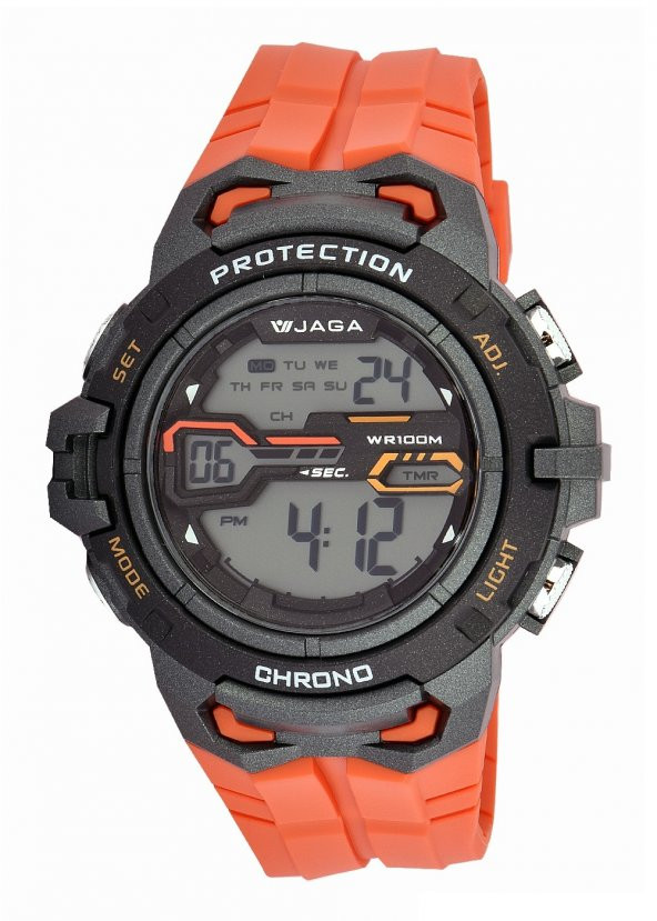 Jaga M1147-OICA Su Geçirmez Dijital Erkek Kol Saati - 2