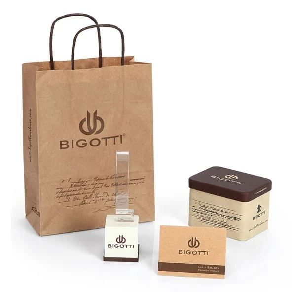 Bigotti 8680161654032 Fonksiyonlu Hasır Erkek Kol Saati - 2