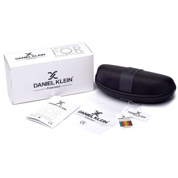 Daniel Klein DK3061-2 Smoke Damla Polarize Erkek Güneş Gözlüğü - 2