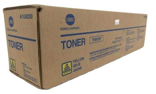 Konica Minolta TN-616 Sarı Orjinal Fotokopi Toner