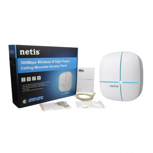 Netis WF2520P 300Mbps  N High Power Ceiling- Mounted router