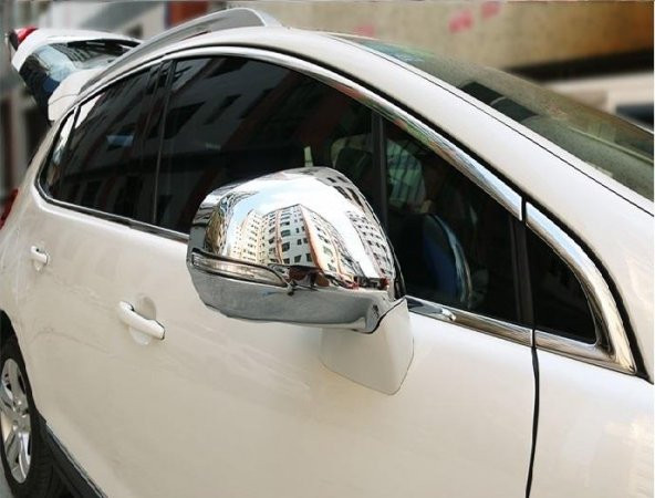 Oled Garaj Peugeot 3008 Suv 2013-2015 Krom Ayna Kapağı