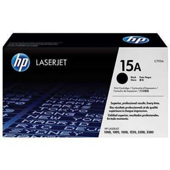 HP C7115A SIYAH TONER (1000/1005/1200/1220/3300) - 2