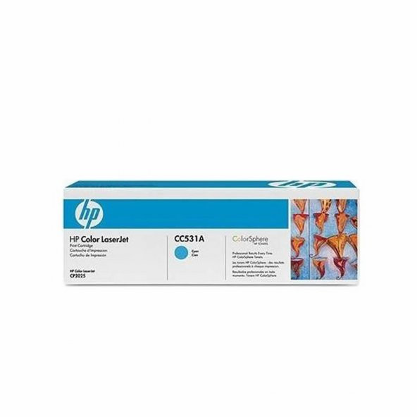 HP CC531A MAVI TONER (CM2320/CP2025) - 2
